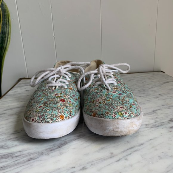 Women's Etnies Floral Sneakers size 8 - Picture 3 of 12